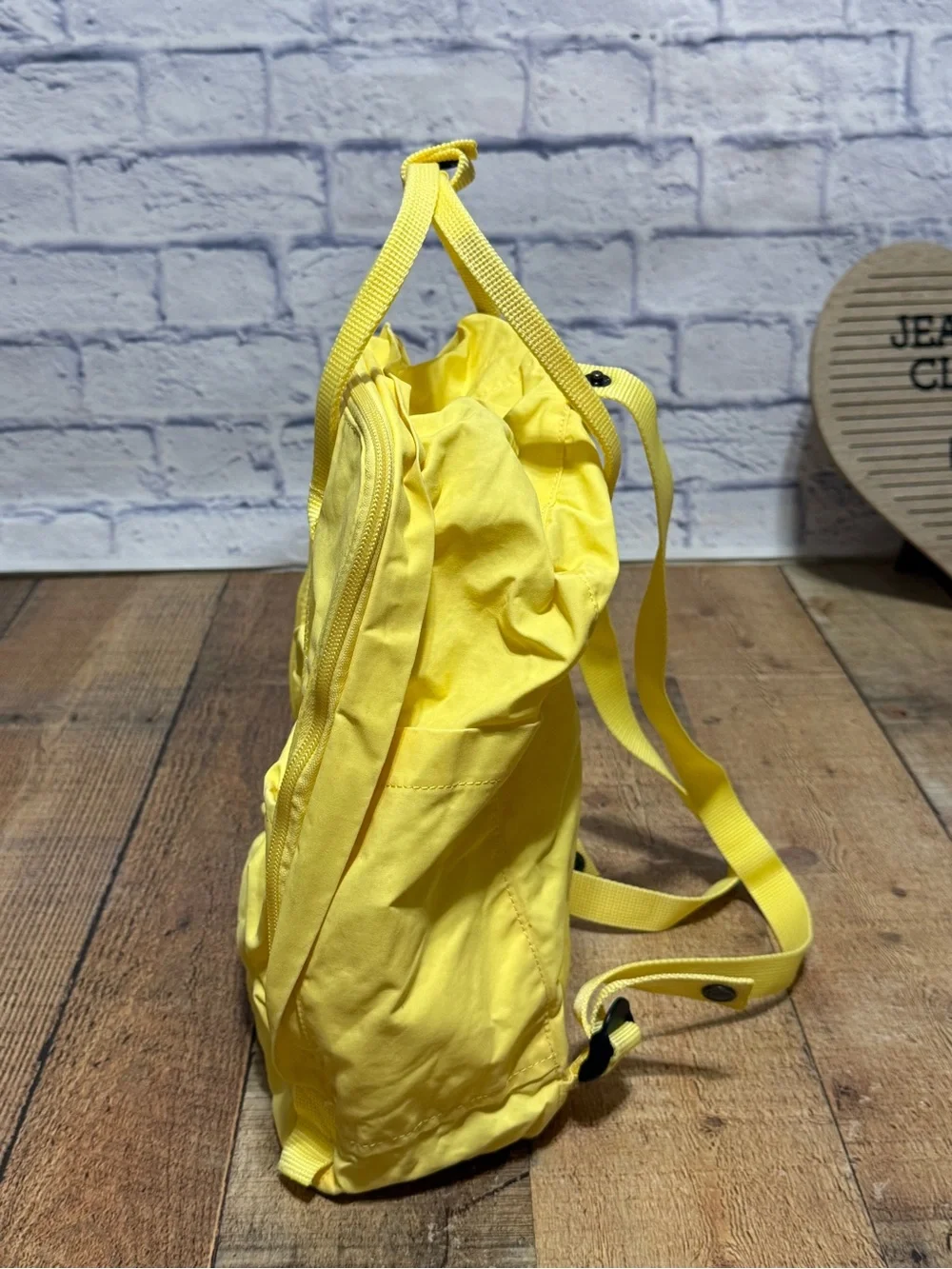 Fjallraven Kanken Backpack Yellow Classic Pack Laptop School Bag